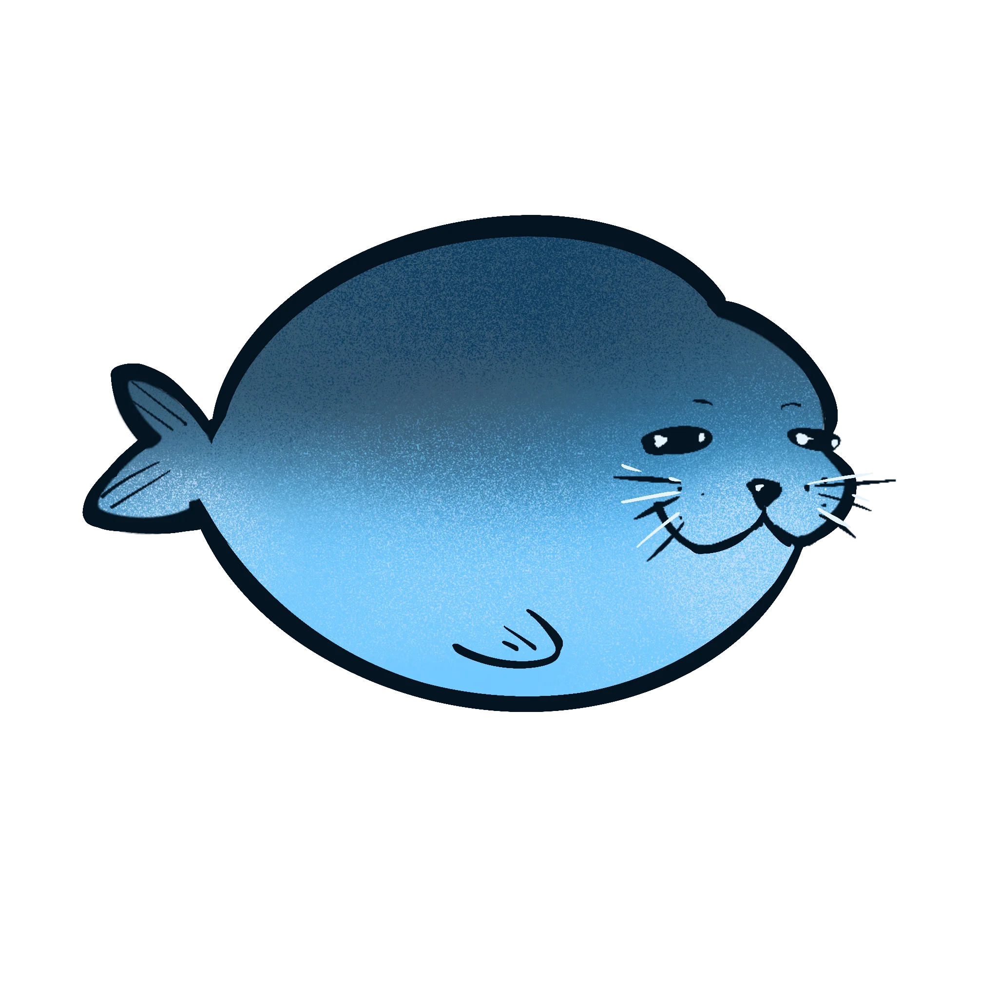 gluttonous pups game art showing cute dogs eating fish
