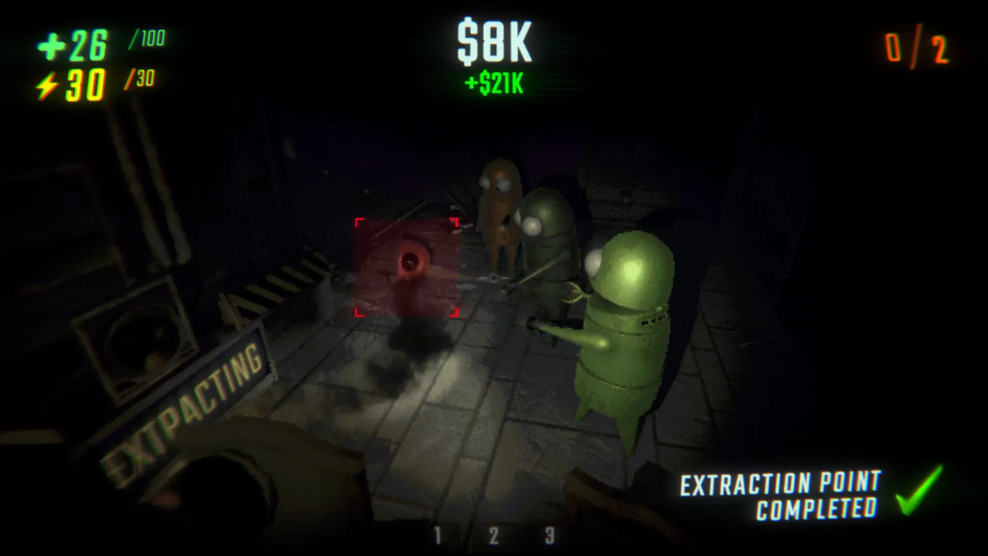 Multiple players working together to survive in R.E.P.O.