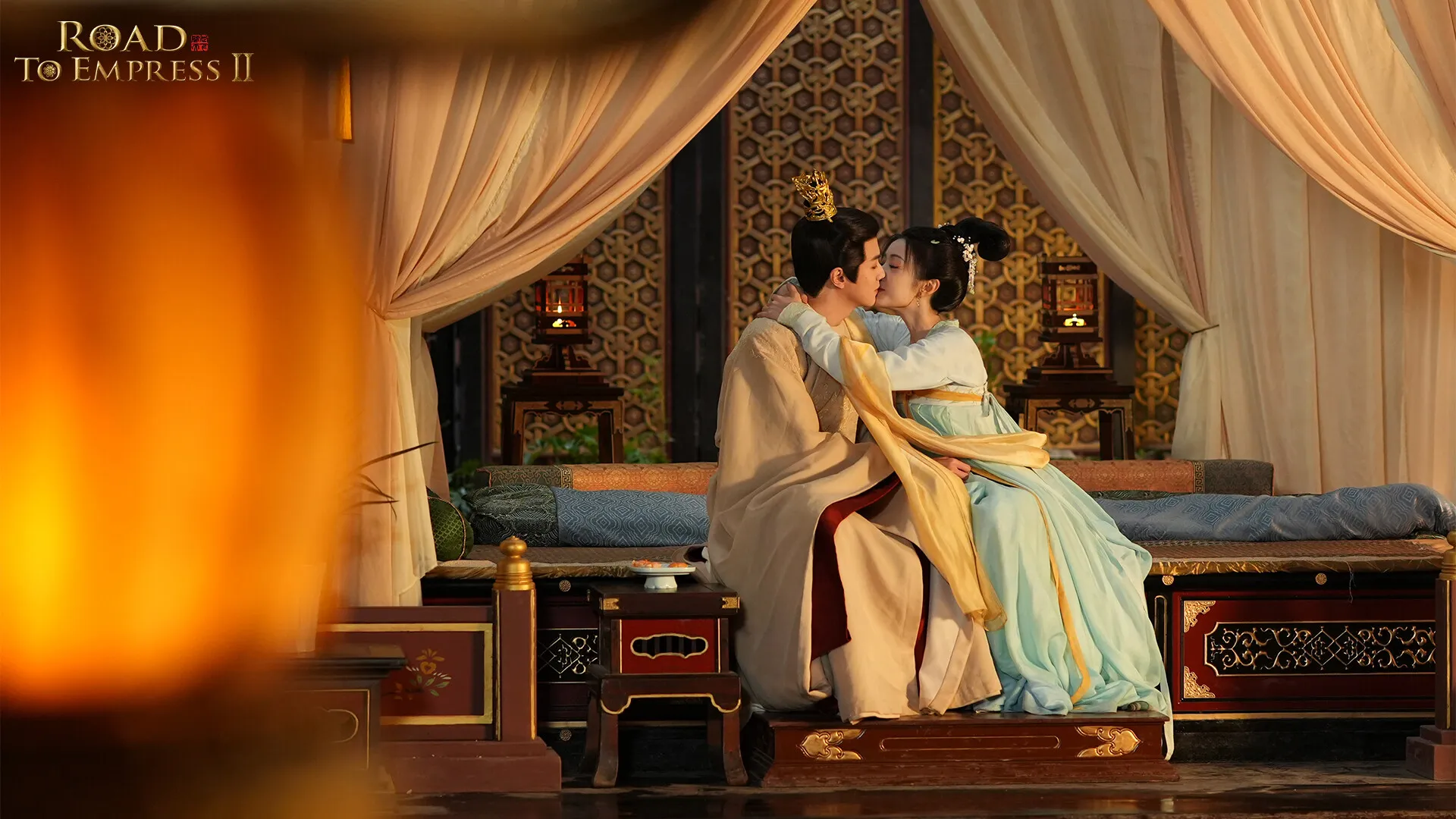 Character confrontation scene in Road to Empress Ⅱ