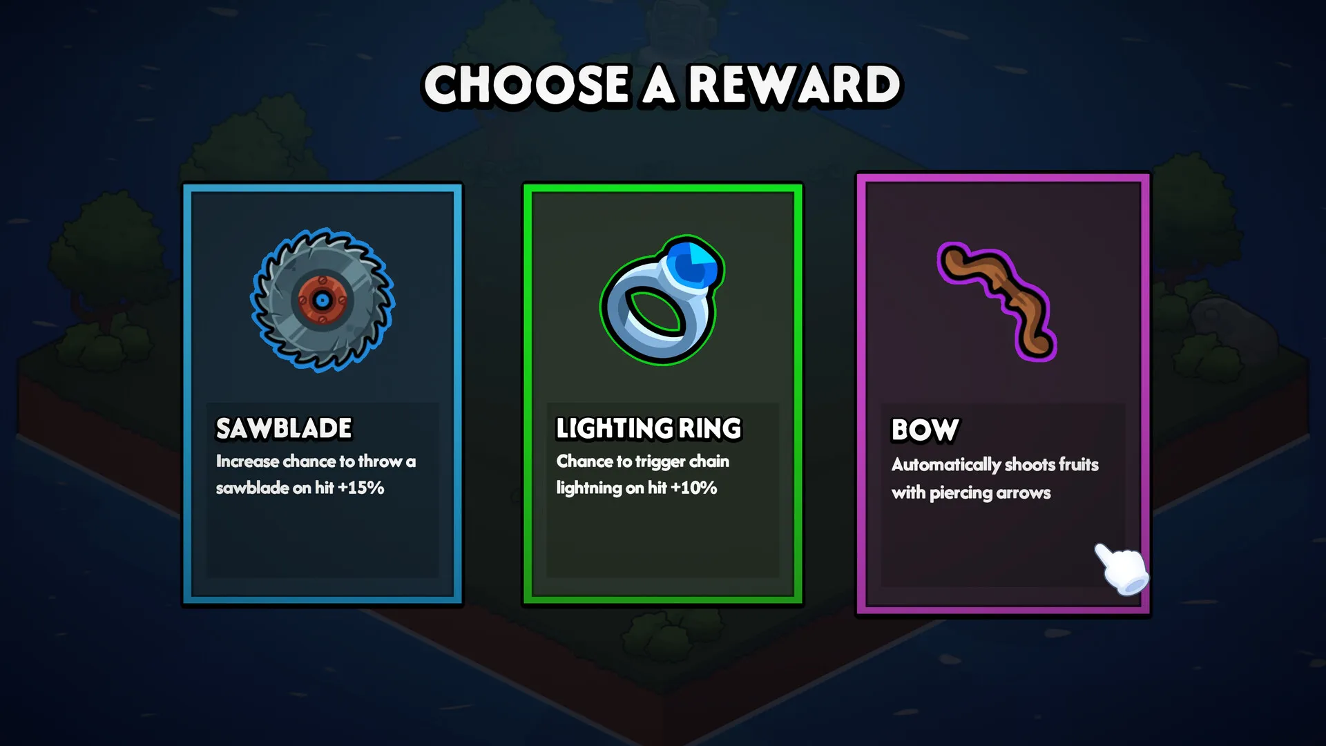 Slice the Crops! talent tree upgrade interface